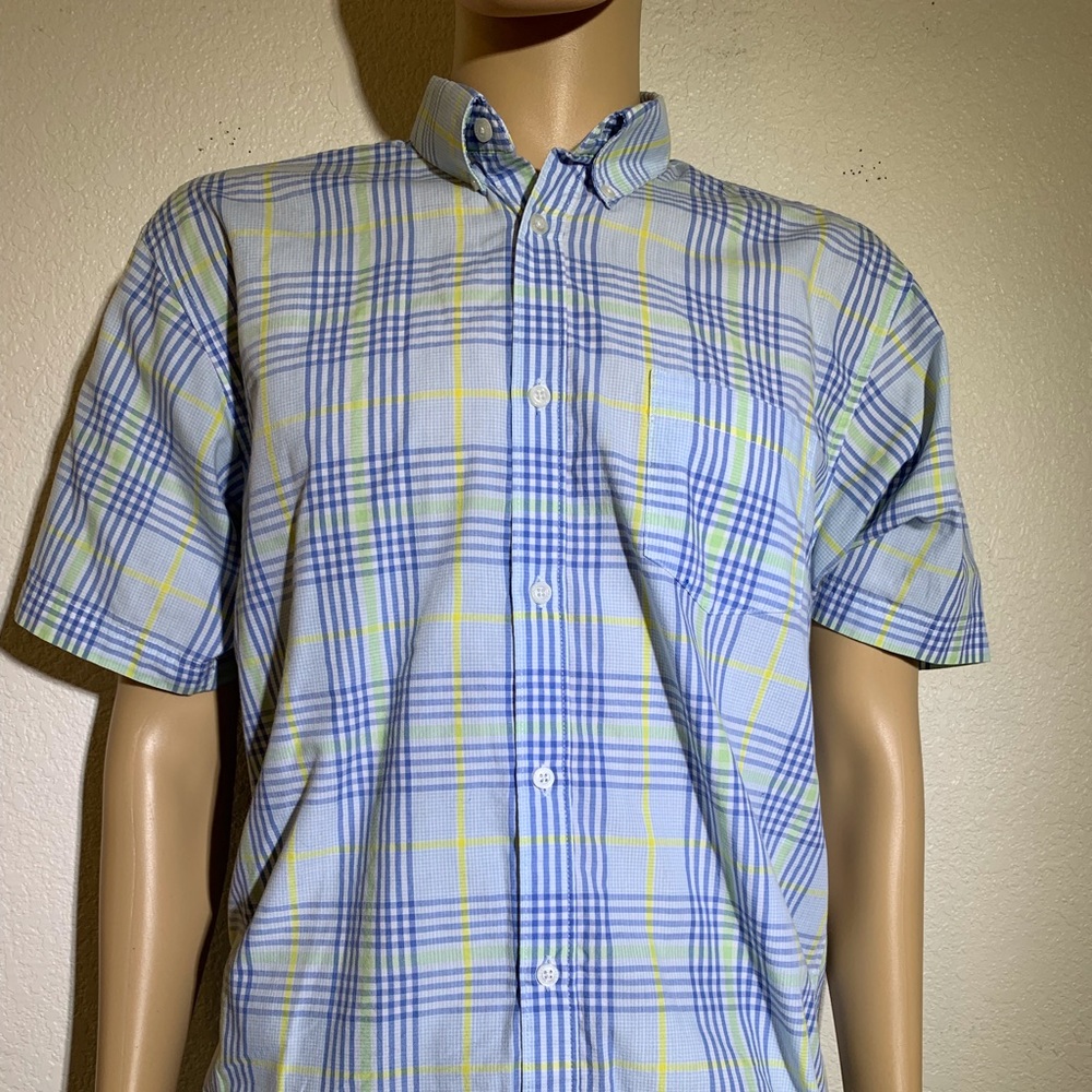 Haggar Print Short Sleeve Shirt